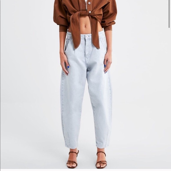 Zara High-Waisted Slouchy Jean - Picture 10 of 10